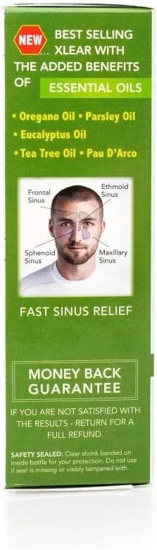 Xlear Rescue Natural Nasal Spray with Xylitol 1.5 fl oz | Sinus Relief & Moisturizer thumbnail 2