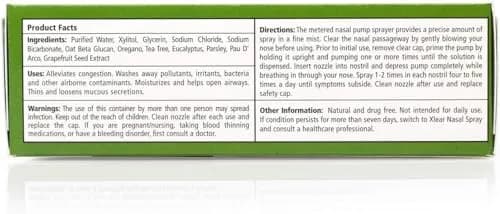 Xlear Rescue Natural Nasal Spray with Xylitol 1.5 fl oz | Sinus Relief & Moisturizer thumbnail 4