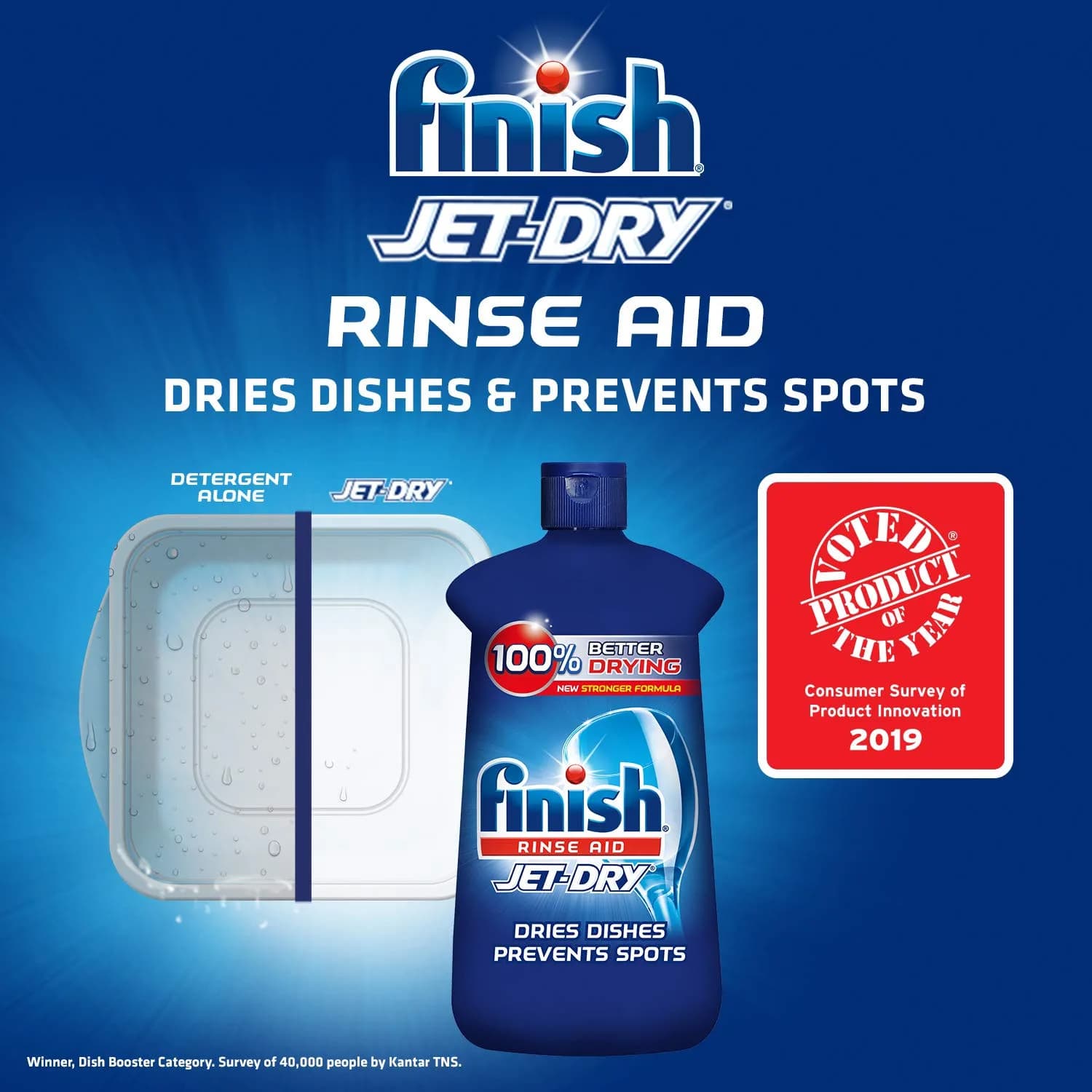 Finish All in 1 Powerball Dishwasher Detergent Tablets Fresh Scent 85 Count (2.41 kg) | 3X Concentrated Cleaning Power - view 6