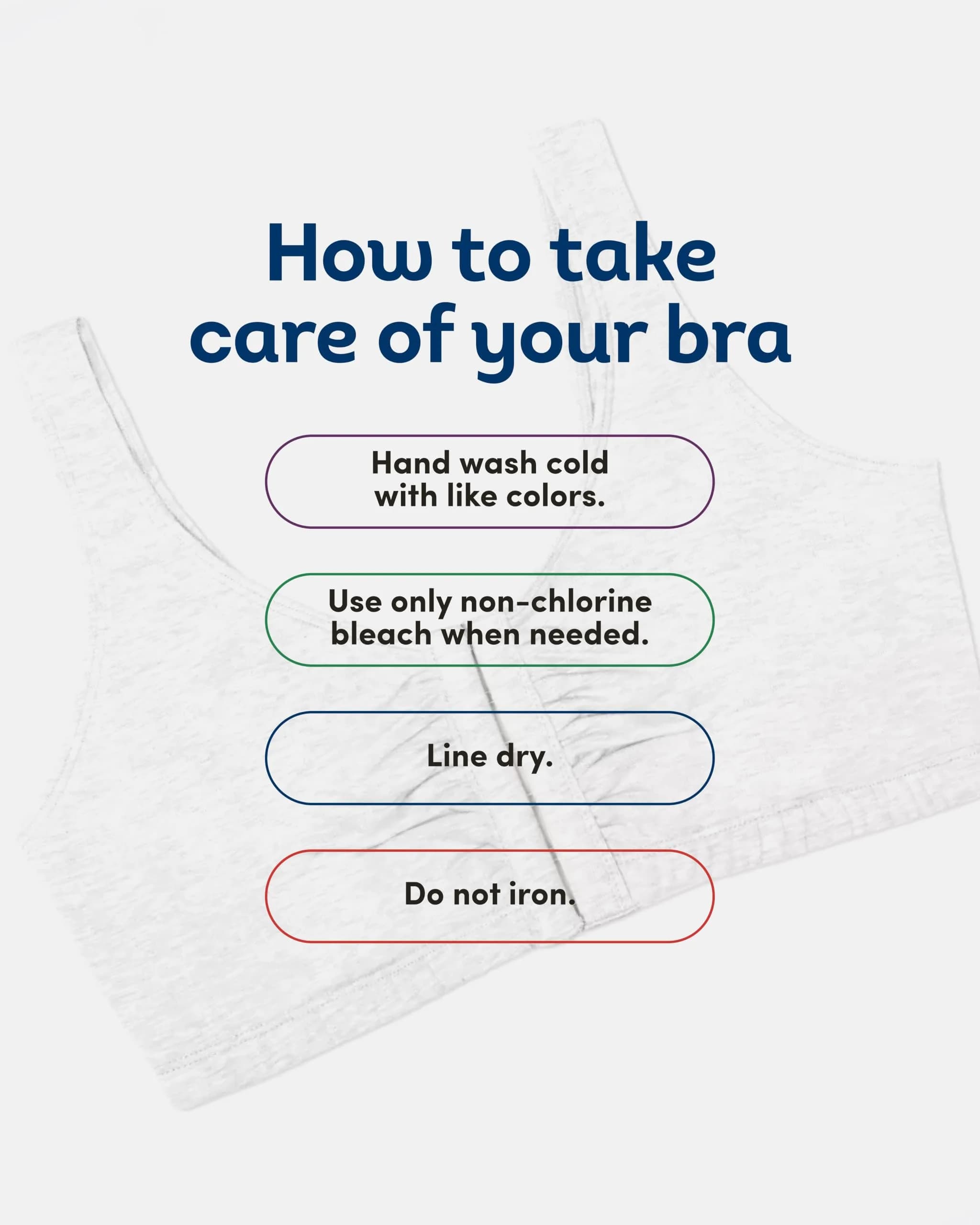Fruit of the Loom Women's Front-Close Cotton Sports Bra Multi-Pack (2-Pack, Size 42) | Easy On & Off Wireless Comfort - view 7