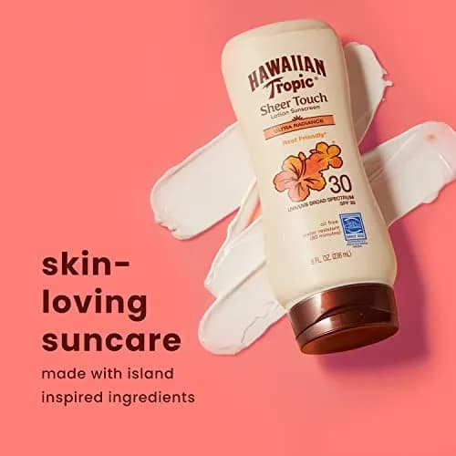 Hawaiian Tropic Sheer Touch SPF 15 Lotion 24 Fl Oz (710ml) | Broad Spectrum UVA/UVB Protection thumbnail 3