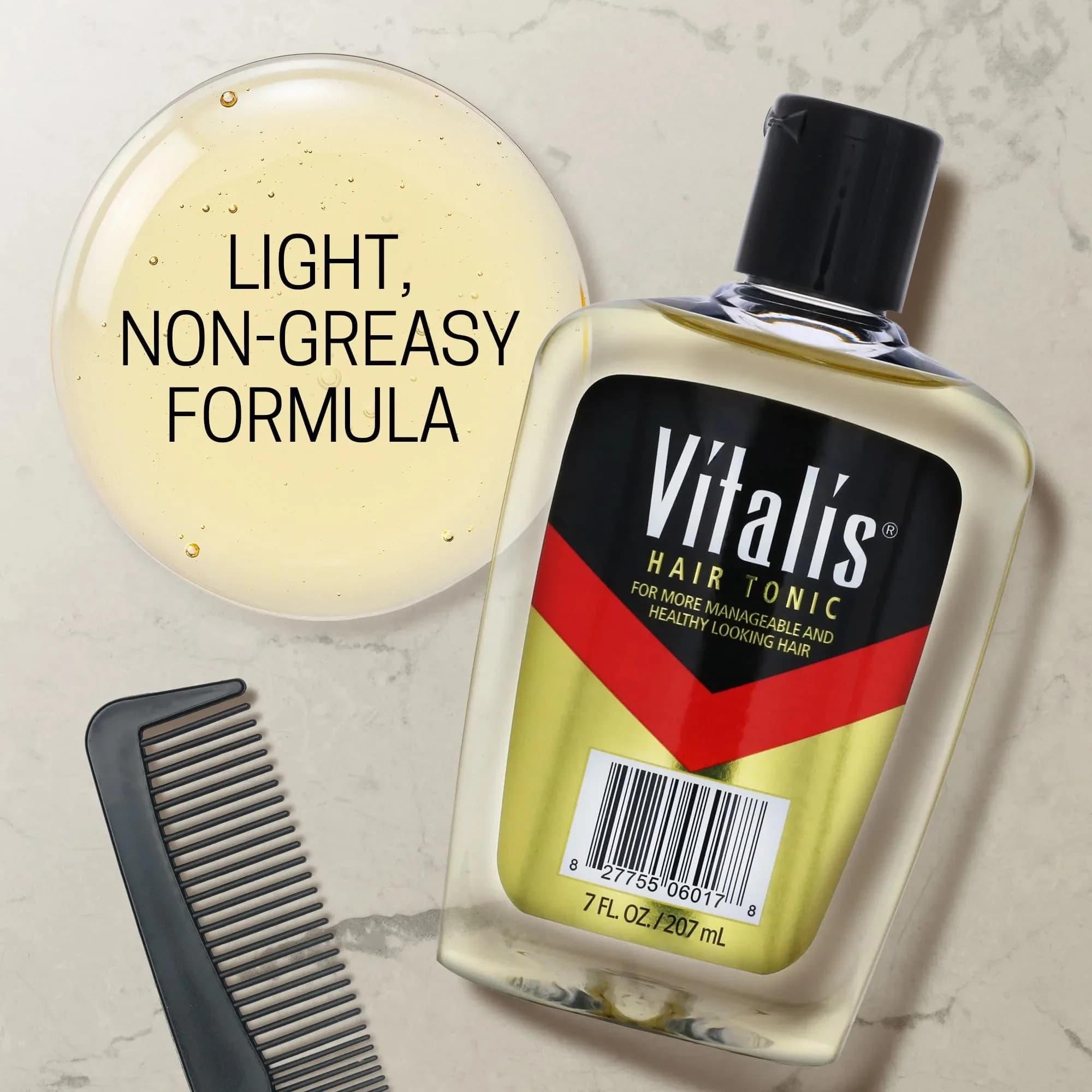 Vitalis Hair Tonic 207ml (7 Fl Oz) Pack of 3 | Classic Grooming Aid for Daily Styling - view 3