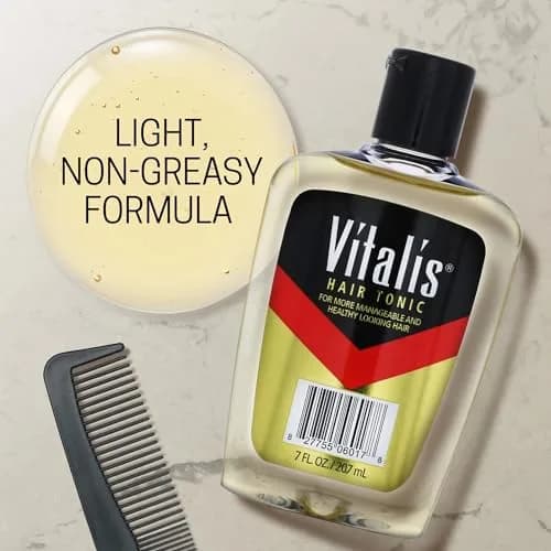 Vitalis Hair Tonic 207ml (7 Fl Oz) Pack of 3 | Classic Grooming Aid for Daily Styling thumbnail 3