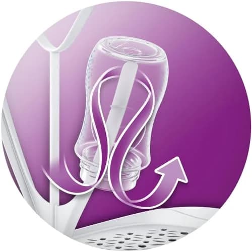 Philips Avent Baby Bottle Drying Rack, White | Fits 8 Bottles & Accessories, Adjustable Design, Detachable Drip Tray thumbnail 7