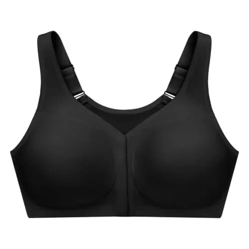 Glamorise Plus Size MagicLift Posture Support Bra 44DD | Wirefree, Front Closure, Posture Back thumbnail 4