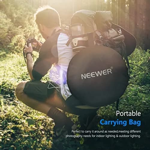 NEEWER 40"x60"/100x150cm Light Reflectors for Photography | Oval, Multi-Color Studio Reflector thumbnail 6