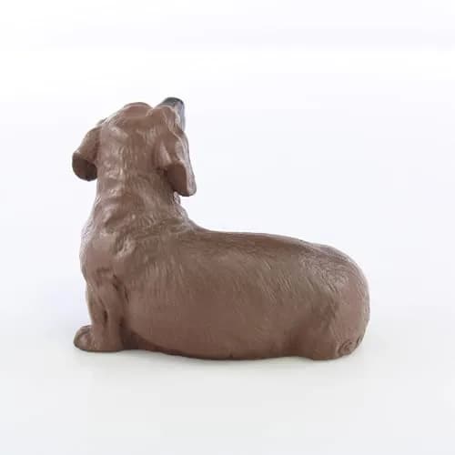 Conversation Concepts Dachshund Miniature Dog Figurine - Black & Tan | Handcrafted Collectible Decor thumbnail 2
