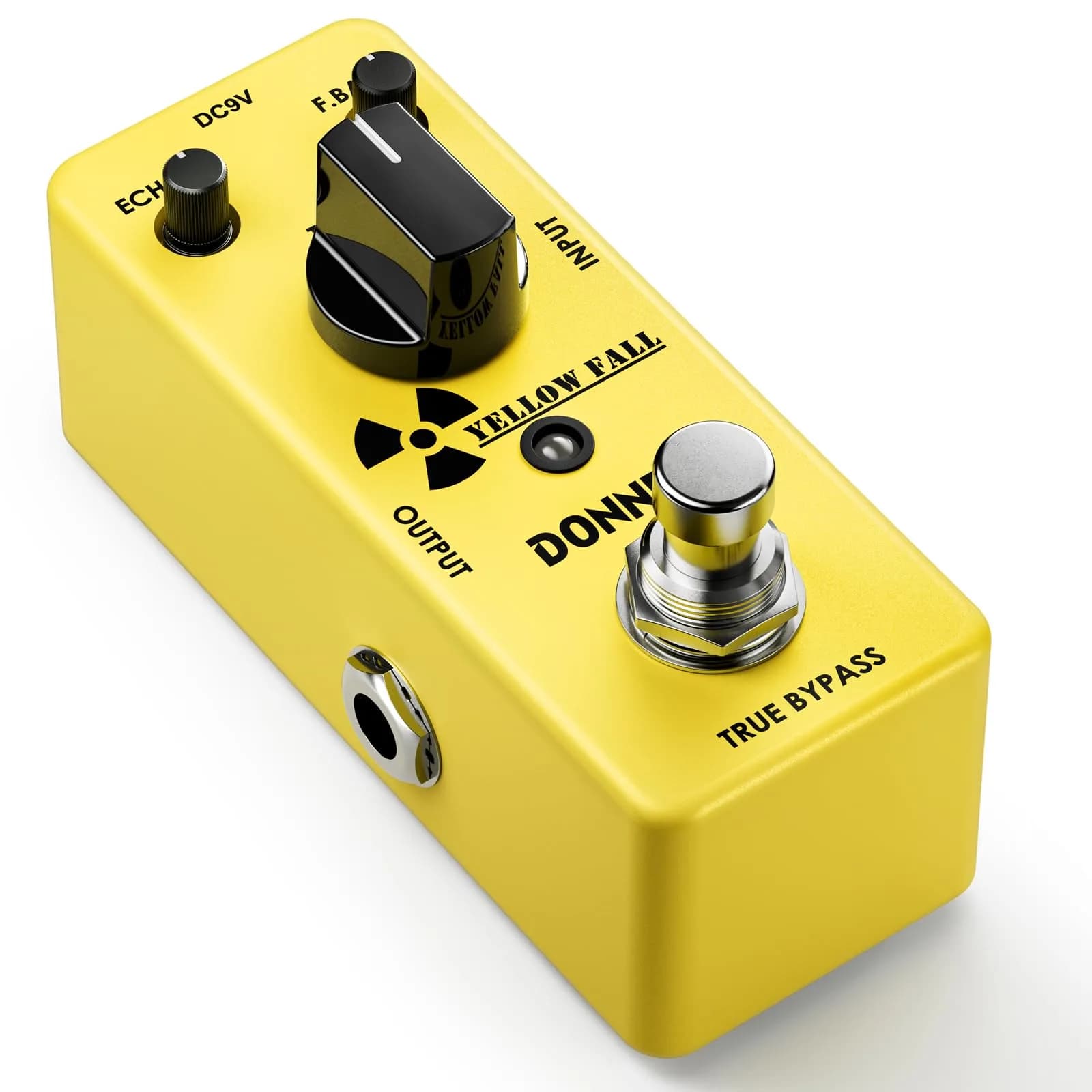 Donner Guitar Delay Pedal Yellow Fall | Vintage Analog Delay, True Bypass, Compact 9V Effect Pedal