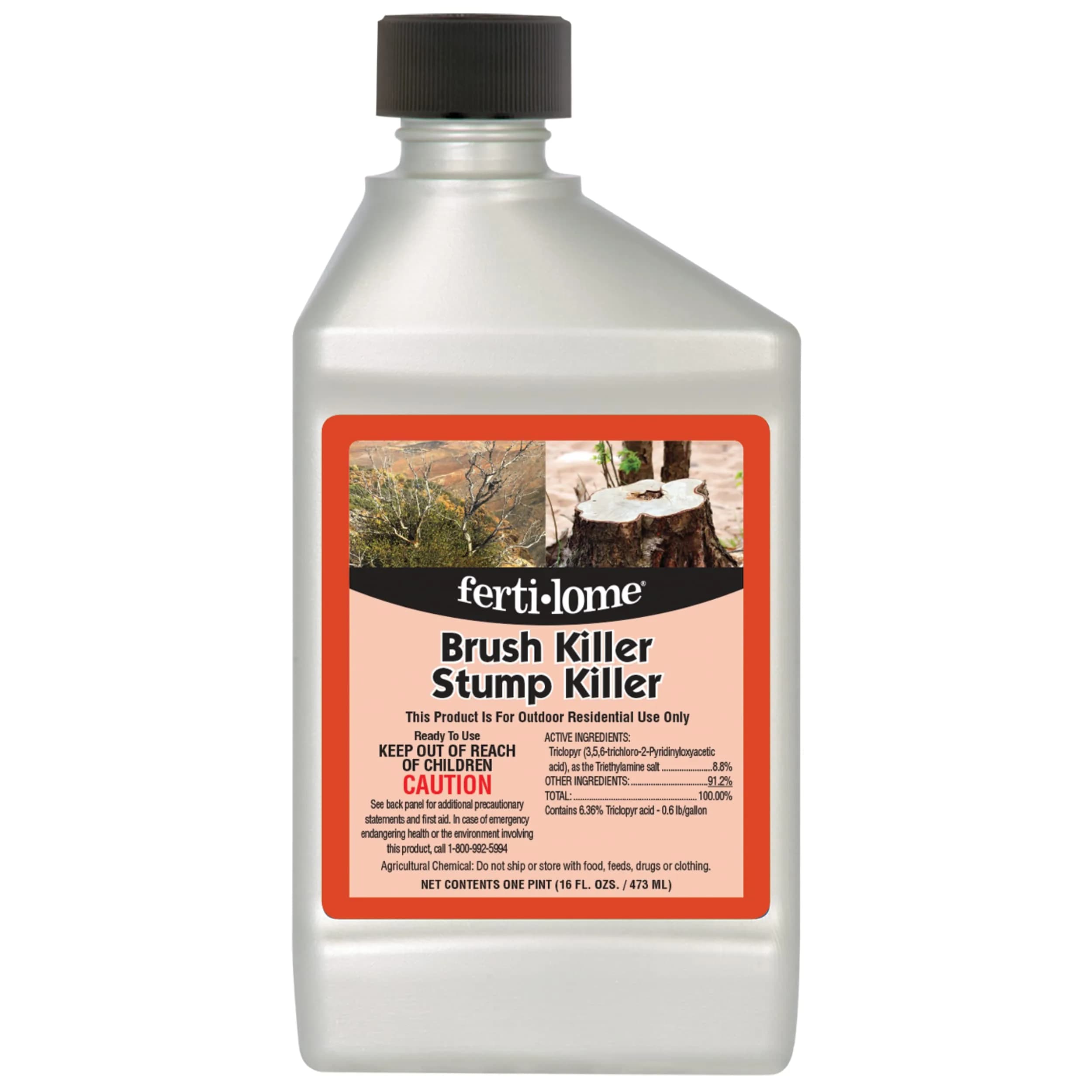 Fertilome Brush Killer & Stump Killer 16 oz (473ml) | Woody Plant Control for Non-Crop Areas - main product image