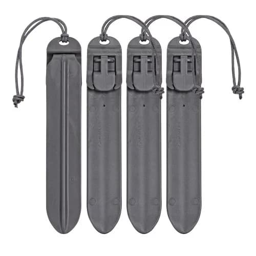 VANQUEST 5" MOLLE Sticks (4 Pack) Wolf Gray | Quick-Release PALS Webbing Attachments thumbnail 1