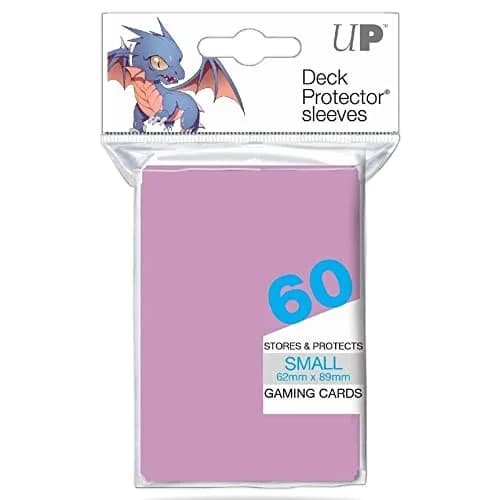Ultra Pro Small PRO-Matte Deck Protector Sleeves for Yu-Gi-Oh and Cardfight Vanguard - Red (60 ct.) | Non-glare, Perfect fit, Archival safe thumbnail 2