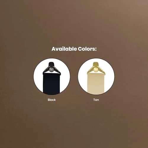 Hold-Up Suspender Co. Tan XL 2-Inch X-Back Under-Ups Suspenders | Airport Friendly Hidden Wear thumbnail 3