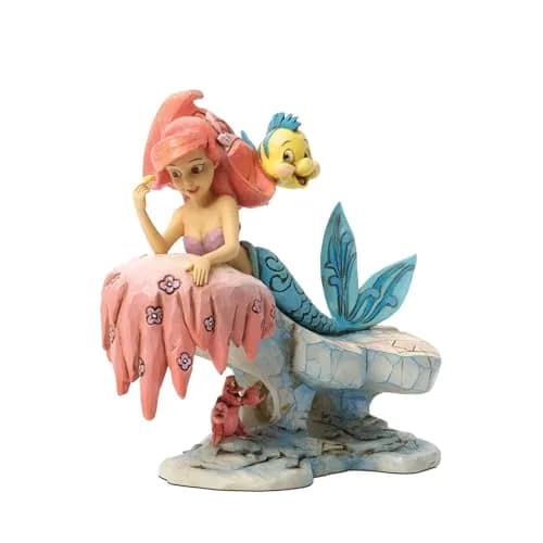 Enesco Disney Traditions Ariel 25th Anniversary Figurine 6.25” | Handcrafted Resin Collectible thumbnail 1