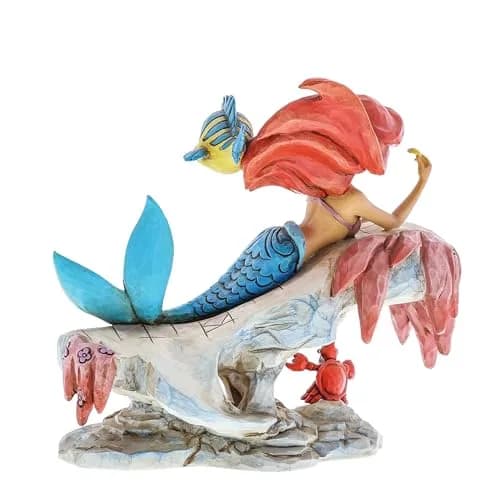 Enesco Disney Traditions Ariel 25th Anniversary Figurine 6.25” | Handcrafted Resin Collectible thumbnail 4