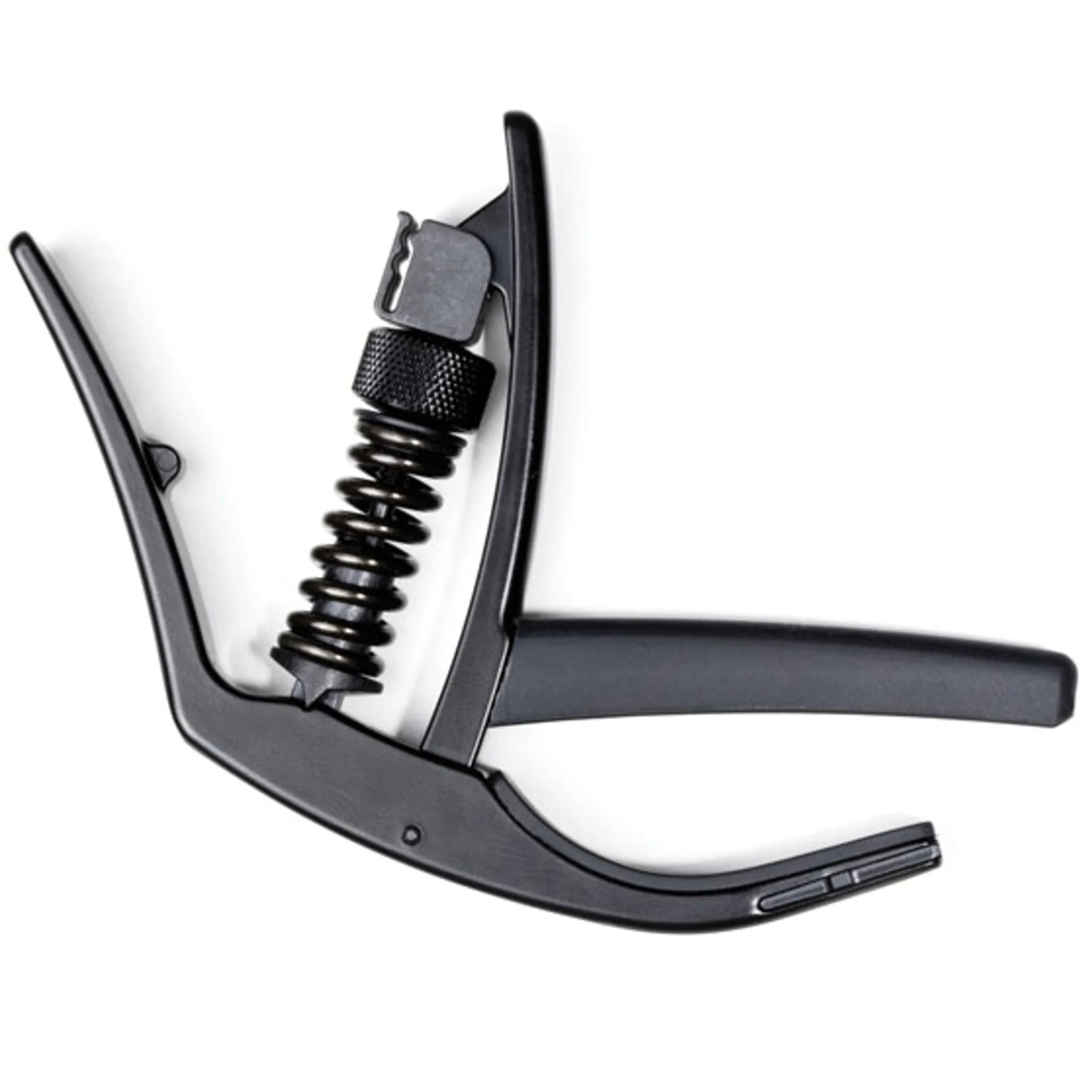 D'Addario Artist Trigger Capo, Black | Easy Single-Hand Use for 6-String Guitars - view 4