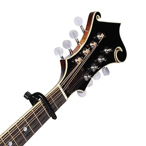 D'Addario NS Banjo & Mandolin Capo, Black | Aircraft-Grade Aluminum for Buzz-Free Performance thumbnail 6