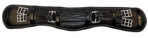 Henri de Rivel Equalizer Dressage Girth 24 in Black | Designed for Horse Comfort & Even Pressure thumbnail 1