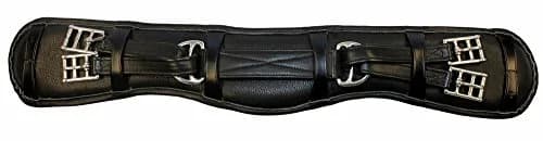 Henri de Rivel Equalizer Dressage Girth 28 in Black | Anatomically Designed for Comfort thumbnail 1