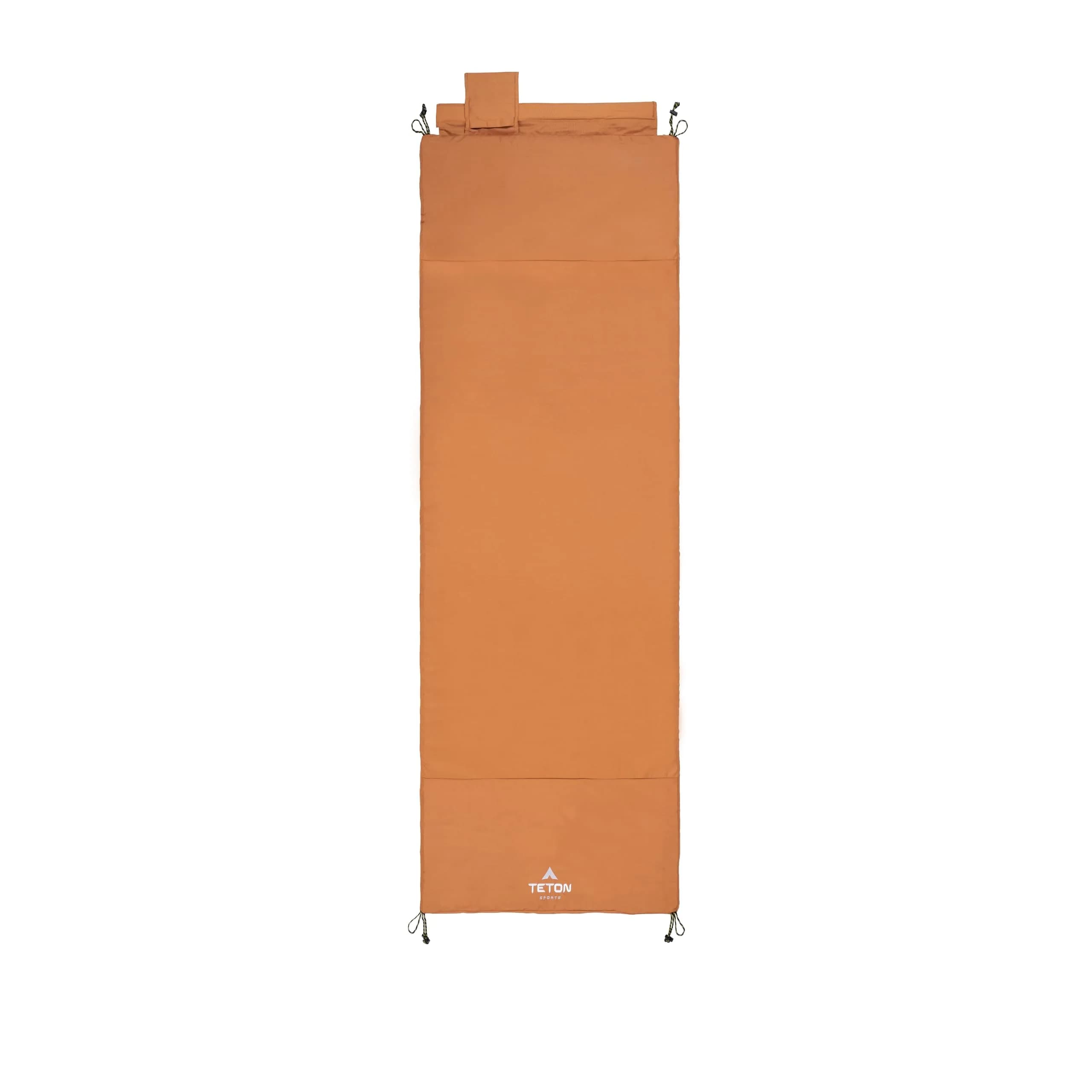 TETON Sports Canvas Camp Pad | Extra Thick 75" x 24" | Comfortable Foam Mattress for Adults