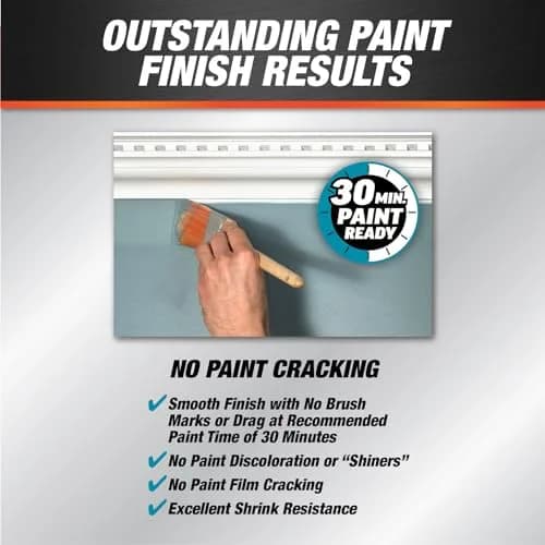 DAP Alex Plus Acrylic Latex Caulk with Silicone 298 ml (10.1 fl oz) | Crack-Proof Seal for Trim, Doors, Windows thumbnail 5