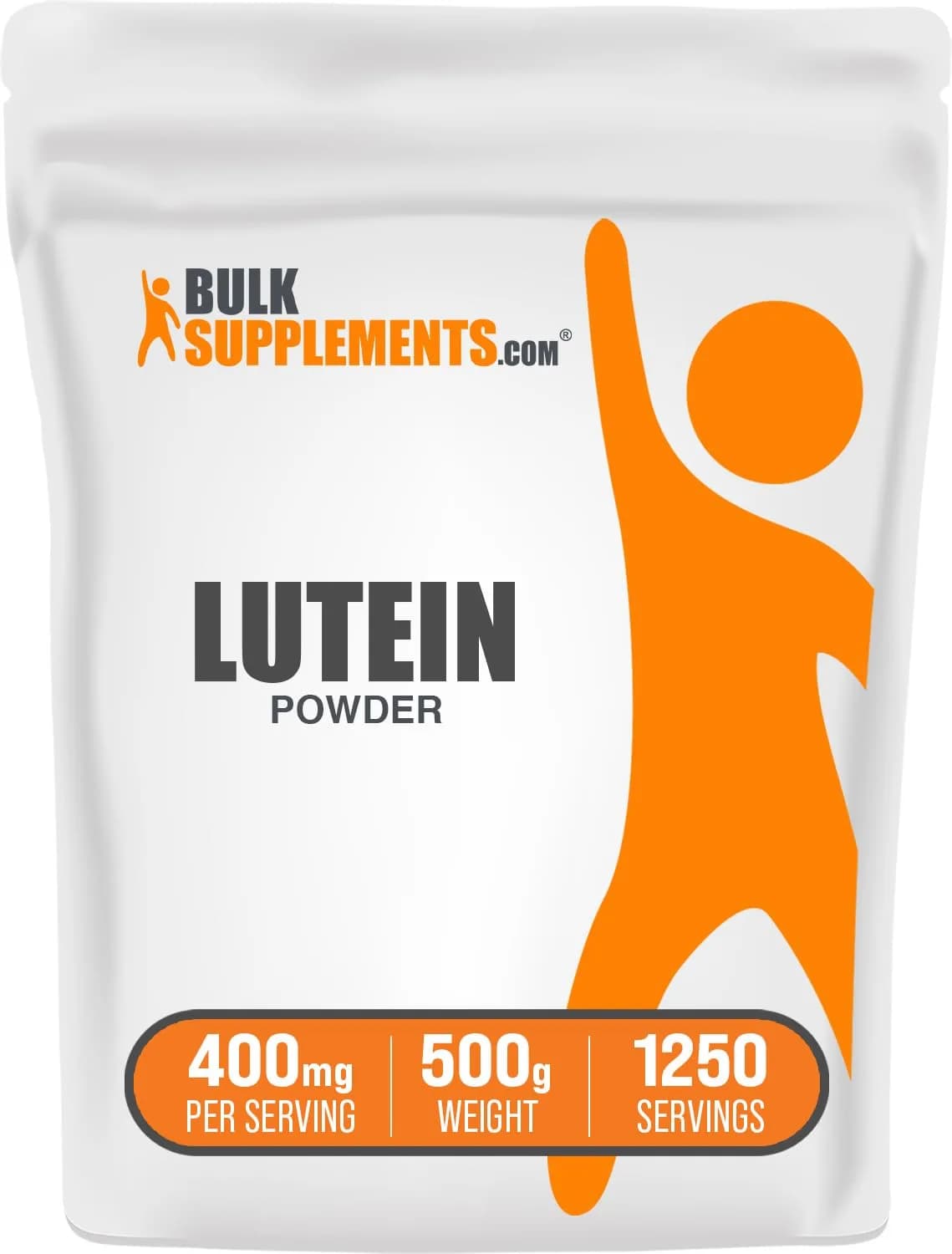 BulkSupplements.com Lutein Powder 400mg from Marigold Flower Extract | Eye Support & Antioxidant