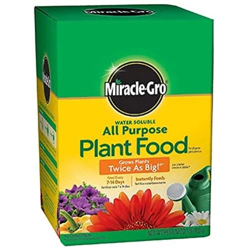 Miracle-Gro Water-Soluble All Purpose Plant Food 1 lb (0.45 kg) | Dual Feeding Action for All Plants thumbnail 1