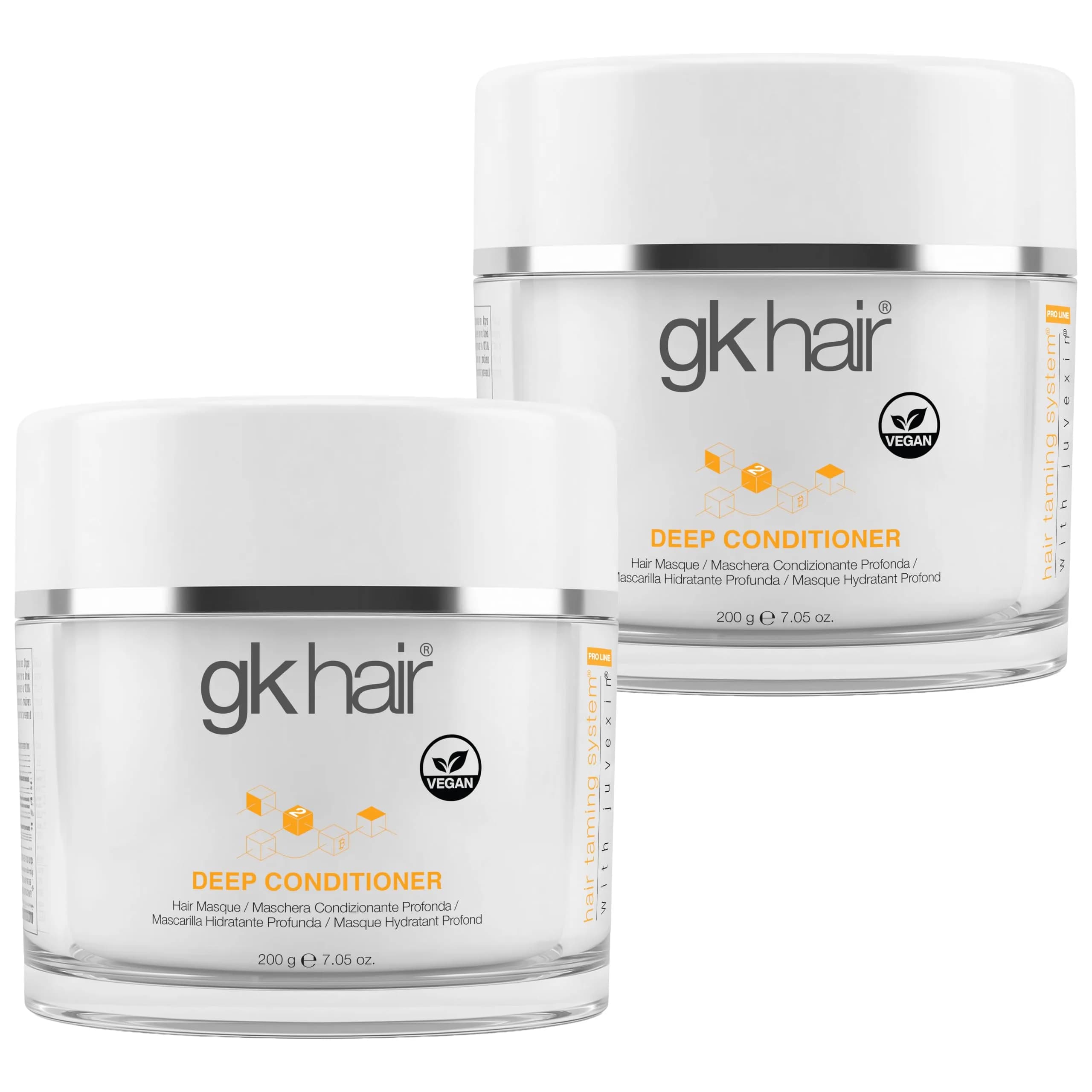 GK HAIR Deep Conditioner Hair Masque 7.05 Oz Pack of 2 | Hydrating & Repairing for Dry Damaged Hair