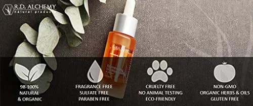 RD Alchemy Natural & Organic Face Scrub 130g | Brightens & Nourishes Sensitive Skin thumbnail 4
