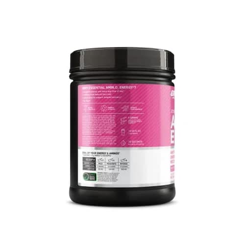 Optimum Nutrition Amino Energy Pre Workout Watermelon 20.6 oz (584 g) | Keto Friendly Energy & Focus thumbnail 8