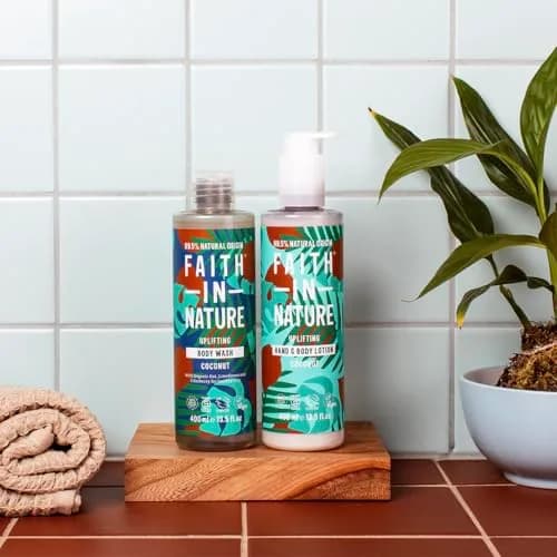 FAITH IN NATURE Natural Coconut Body Wash 13.5 fl oz | Vegan Hydrating Body Cleanser thumbnail 8