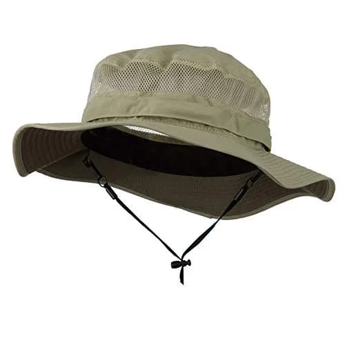 e4Hats.com Big Size Taslon UV Bucket Hat | UV 50+ Protection, Mesh Ventilation, Crushable, Adult Unisex, Spring Summer thumbnail 1