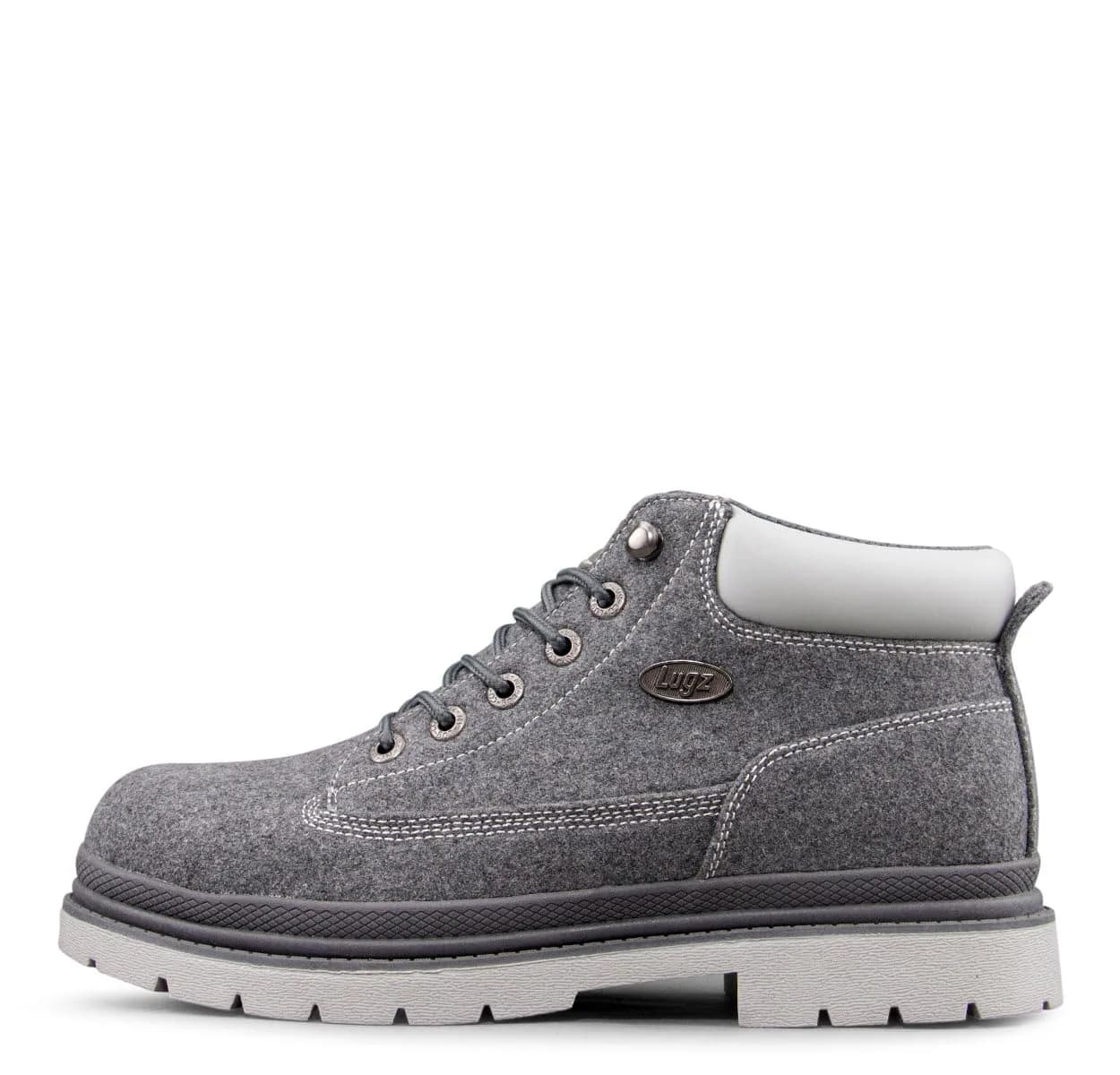 Lugz Drifter Chukka Boot, Charcoal/Grey, 10.5 M | Rugged, Comfortable, Versatile - main product image