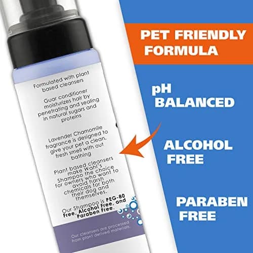 Wahl Waterless No Rinse Shampoo for Animals, Lavender Chamomile 210ml (7.1 Fl Oz) | Gentle Pet Cleaning & Conditioning thumbnail 4