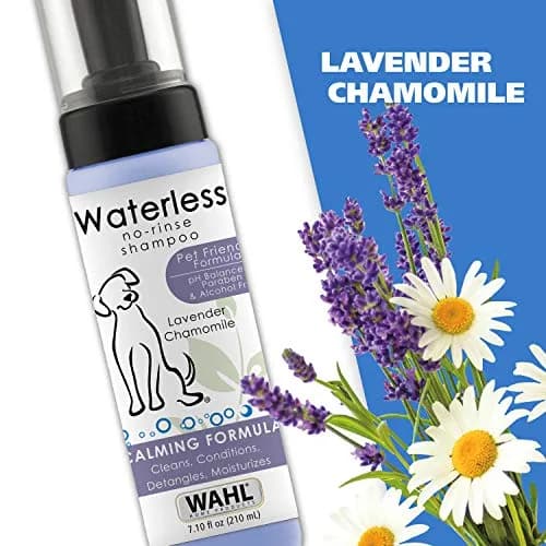 Wahl Waterless No Rinse Shampoo for Animals, Lavender Chamomile 210ml (7.1 Fl Oz) | Gentle Pet Cleaning & Conditioning thumbnail 6