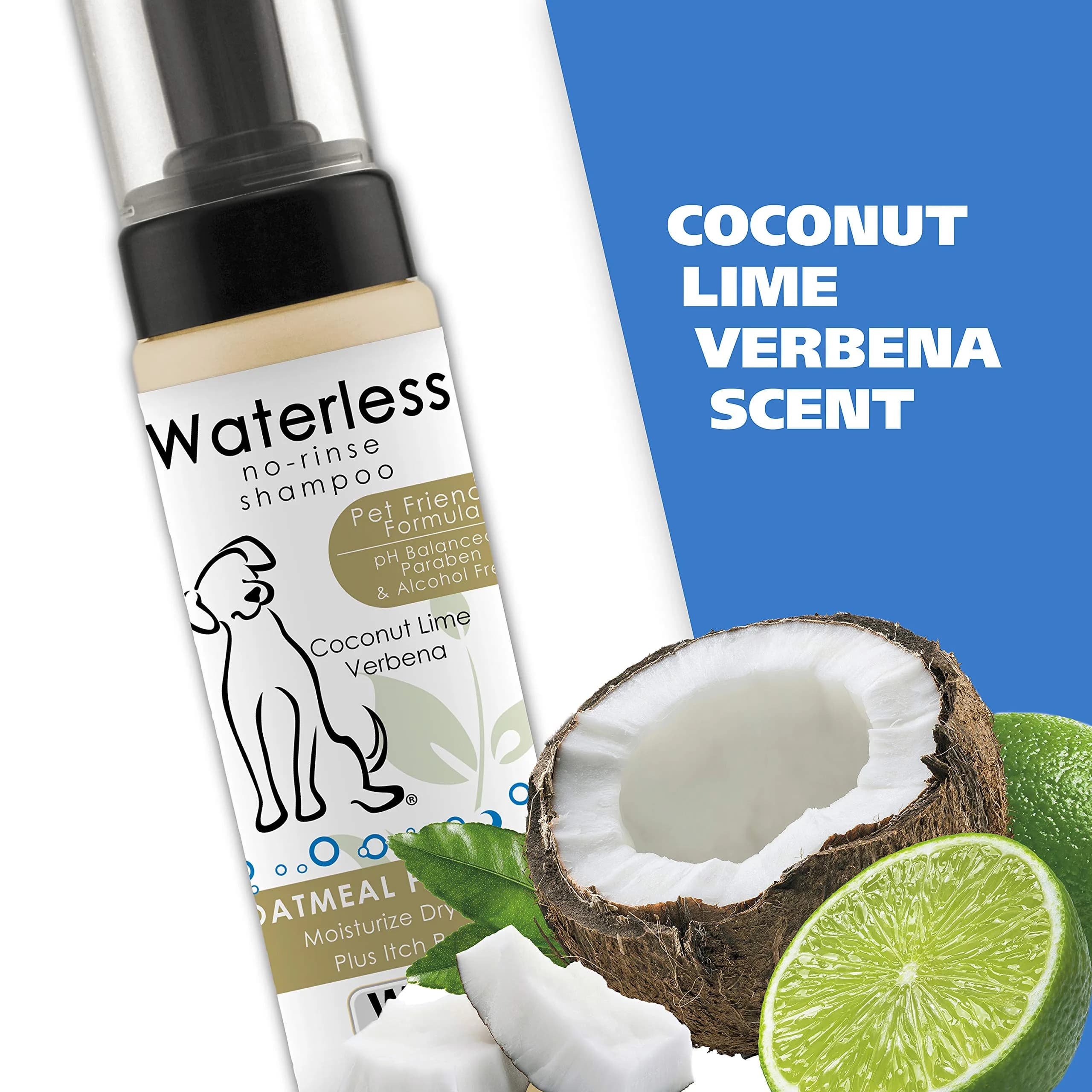 Wahl Waterless No Rinse Shampoo for Animals Coconut Lime Verbena 210ml (7.1 Fl Oz) | Gentle Cleaning for Dogs, Cats & Horses - view 6