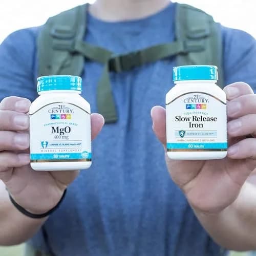 21st Century Slow Release Iron Tablets 120 Count (2x60) | Gluten-Free Mineral Supplement thumbnail 6
