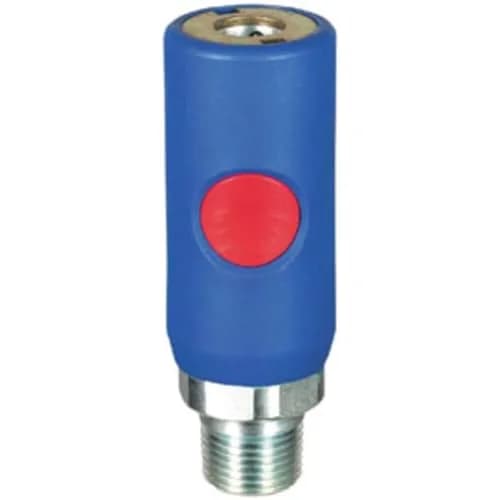Prevost 1/4" Male Thread NPT Coupler URC061251 | 0.11 kg (0.24 lb) Brass Fitting thumbnail 1