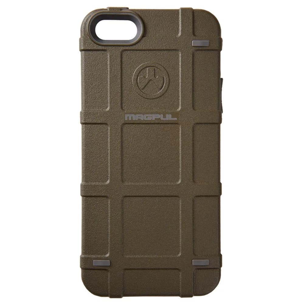 Magpul Cellular Phone Case, OD Green | Compact Shock-Absorbent Bumper for iPhone 5/5s