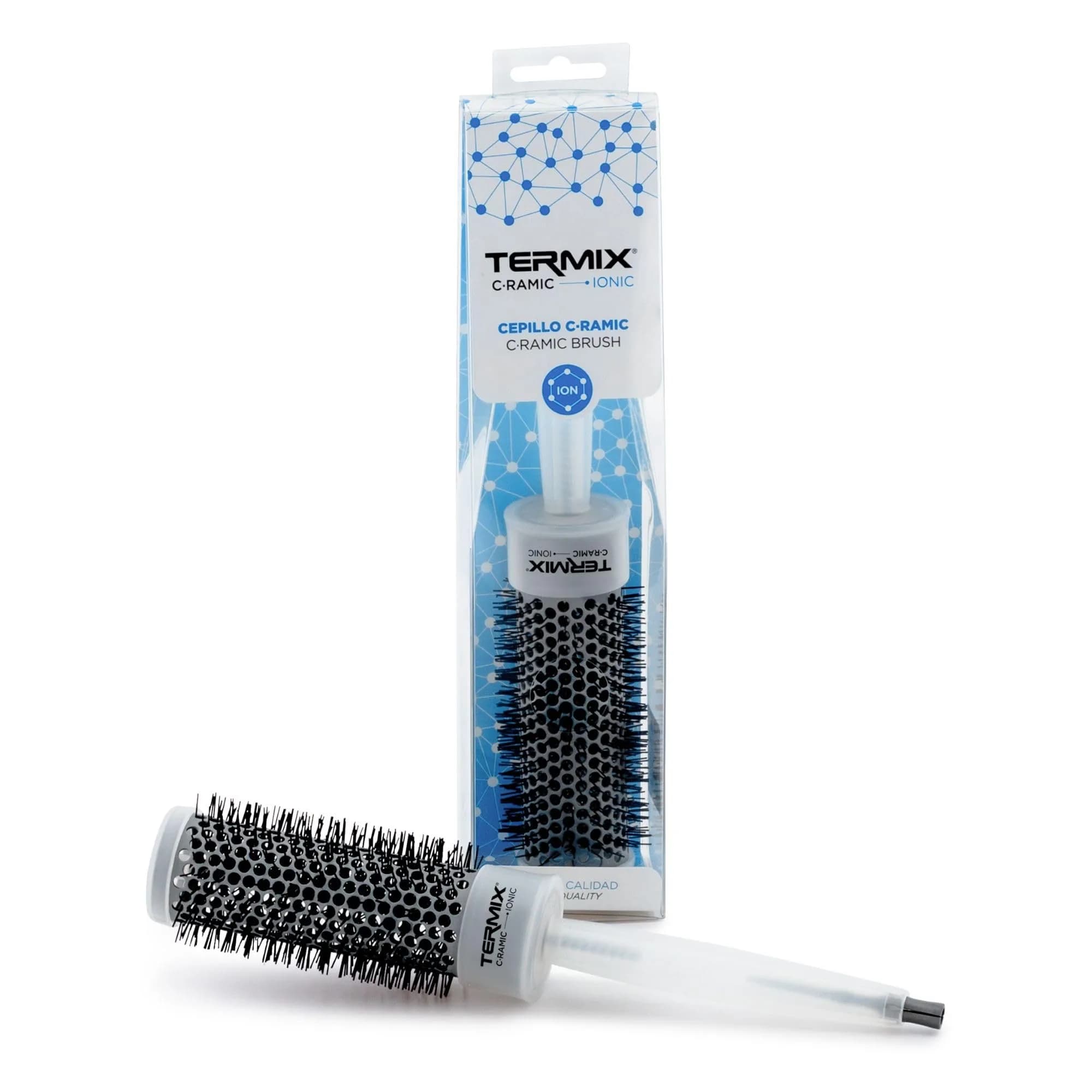 Termix Ionic Ceramic Round Hair Brush Ø 23 mm (0.9 inch) | Faster Blow-Drying & Styling - view 2