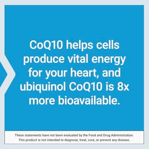 Life Extension Super Ubiquinol CoQ10 with Shilajit 100 mg (60 Softgels) | Potent Heart Health & Cellular Energy Support thumbnail 5