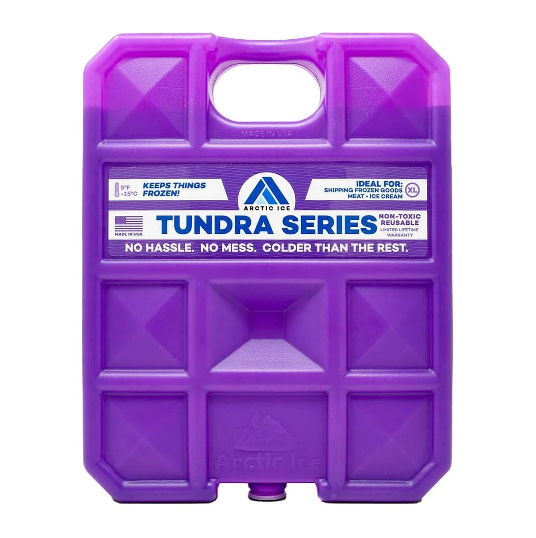 Arctic Ice Tundra Series X-Large 5 lb (2.27 kg) Reusable Ice Pack | Maintains -5°F Freezer-Like Temperatures — X-Large 5 lb