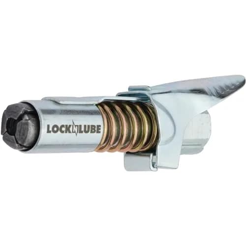 LockNLube Locking Grease Gun Coupler with Rebuild Kit, 1/8-Inch NPT, 10,000 PSI | Secure Leak-Proof Seal for All Grease Guns thumbnail 4