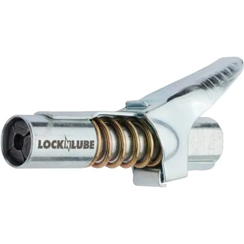 LockNLube Locking Grease Gun Coupler with Rebuild Kit, 1/8-Inch NPT, 10,000 PSI | Secure Leak-Proof Seal for All Grease Guns thumbnail 2