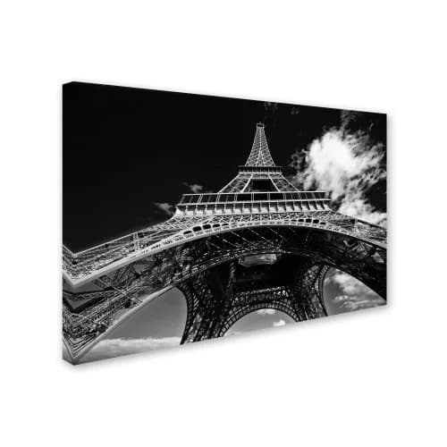 Trademark Fine Art Paris Eiffel Tower 1 Canvas Art 22x32-Inch | Contemporary Wall Decor thumbnail 2