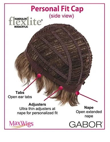 hairuwear Eva Gabor Acclaim Short Layered Comfort Cap Wig, Sugared Silver | Lightweight, Natural Fit, Heat-Stylable thumbnail 3