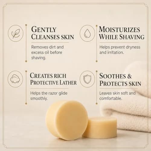 Henry Cavendish Himalaya Premium Natural Shaving Soap 4 Oz | Rich Creamy Lather & Classic Fragrance thumbnail 3