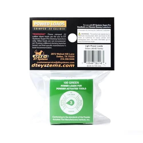 DT Systems Super PRO Dummy Launcher .22 Caliber Power Loads | 40-60 Yards Range for Dog Training thumbnail 5