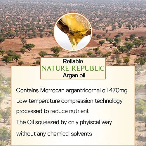Nature Republic Argan Essential Deep Care Hair Pack 200ml (6.76 Fl Oz) | Intensive Repair for Damaged Hair thumbnail 3