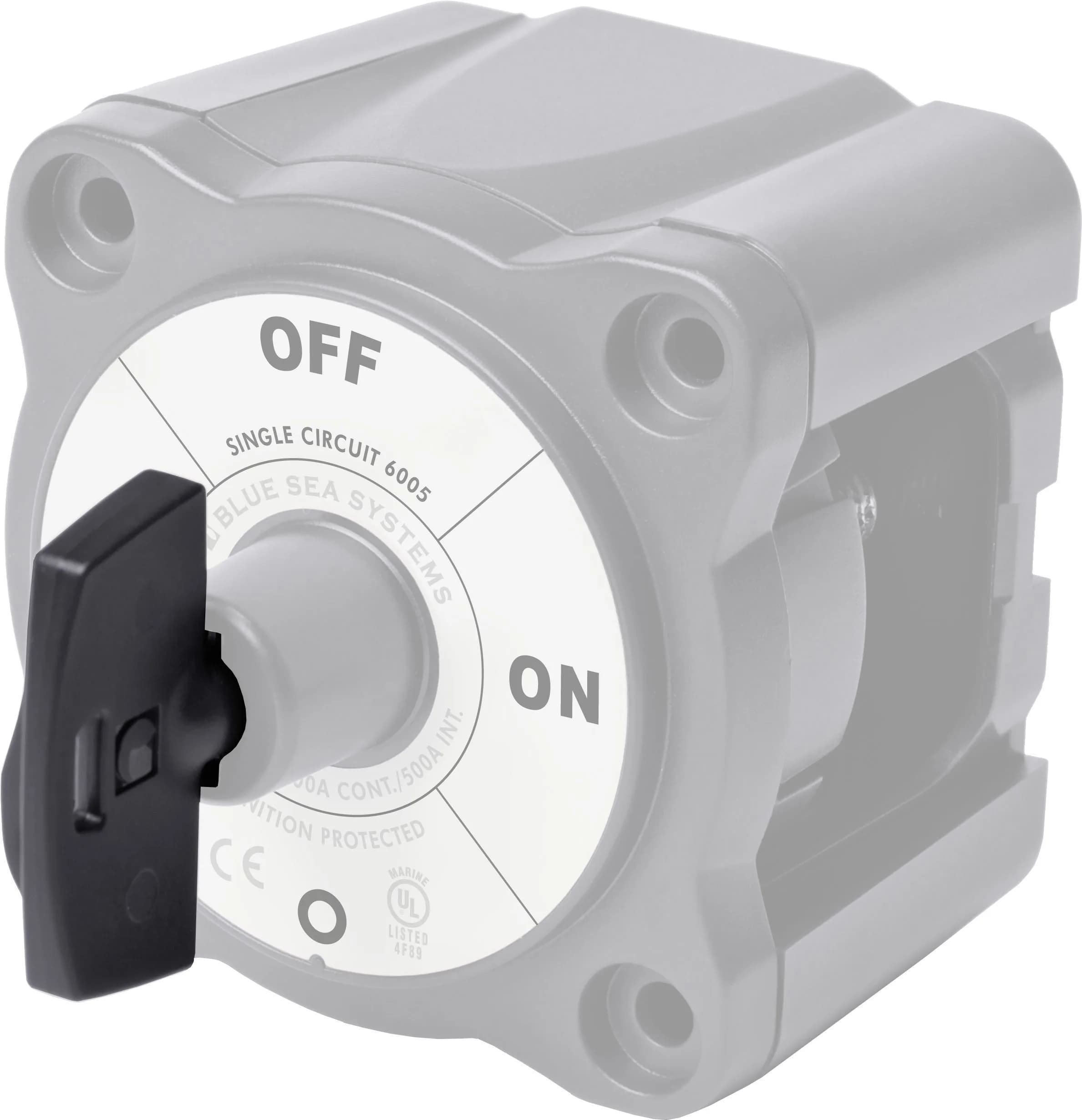 Blue Sea Systems m-Series Battery Switch Replacement Key Black | Essential Safety for Marine & Automotive - main product image