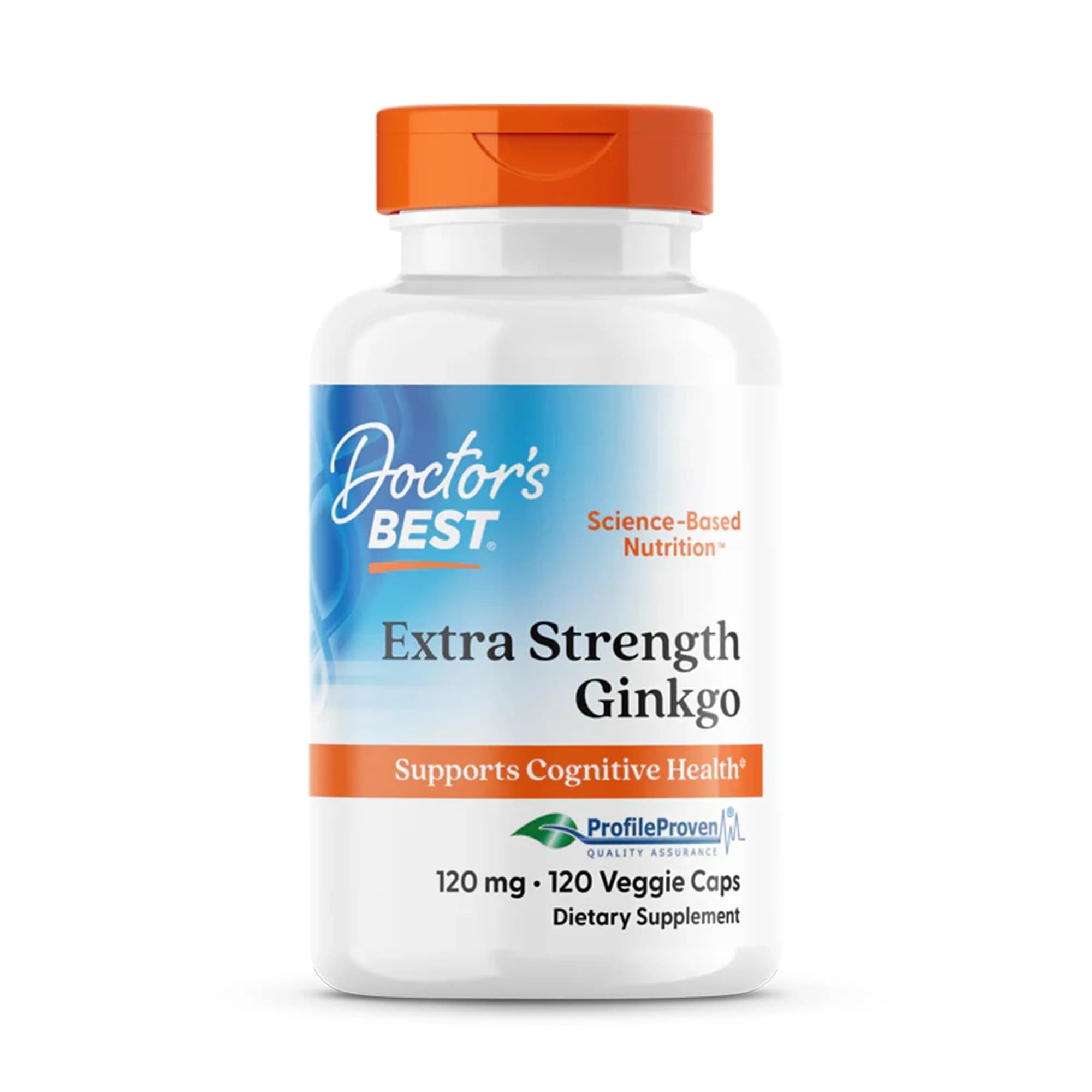 Doctor's BEST Extra Strength Ginkgo Biloba 120 mg | Cognitive Support for Adults (70-120 chars)